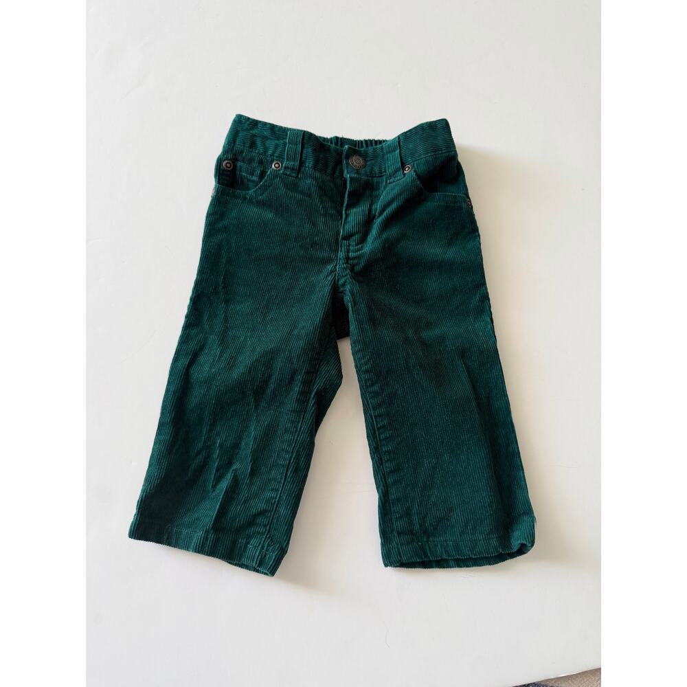 Janie and Jack Baby Plaid Flannel Shirt & Corduroy Pants Outfit 6-12M - Picture 3 of 8